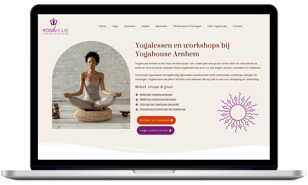Yogahouse Arnhem, Yoga, meditatie, pilates en kundalini